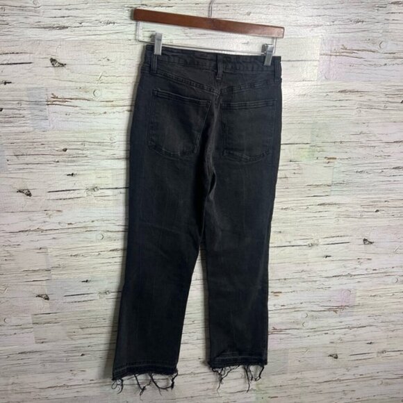 JUICY COUTURE Black Wash Lunita High Rise Wide Leg Jeans - Picture 8 of 8